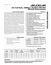 DataSheet MAX3468 pdf